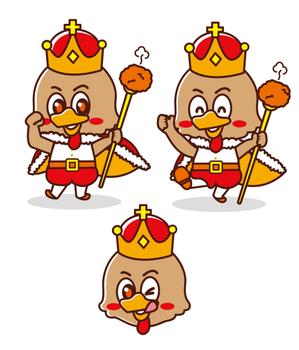 sachi (sachi-365)さんの★からあげ専門店「からあげ王」キャラクター募集への提案