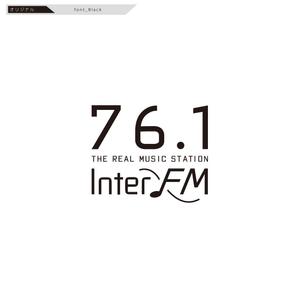 tikaさんの「76.1 THE REAL MUSIC STATION InterFM」のロゴ作成への提案