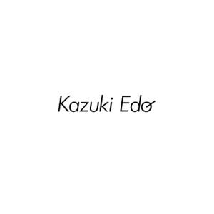 さんのアーティスト「Kazuki Edo」のロゴへの提案