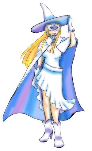 あるい (arui_0525)さんの白い魔法使い（少女）のキャラクターデザインへの提案