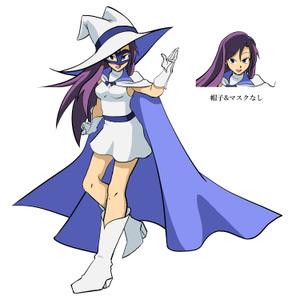 deepqueenさんの白い魔法使い（少女）のキャラクターデザインへの提案