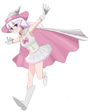 ハイヤーグラウンドピクチャーズ (show10guy)さんの白い魔法使い（少女）のキャラクターデザインへの提案