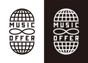 ハイデザイン (highdesign)さんの音楽家が仕事を探すサイト　MUSIC∞OFFER　のロゴへの提案