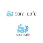 marukei (marukei)さんのカフェ「sora-cafe」のロゴへの提案