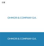 NJONESKYDWS (NJONES)さんのコンサル会社　「オーモリ・アンド・カンパニー」の　日英のロゴへの提案