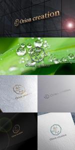 lightworker (lightworker)さんのOrion creationという雑貨やアパレル関連を中心とした商品の開発販売会社のロゴです。への提案