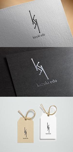 tsugu design ()さんのアーティスト「Kazuki Edo」のロゴへの提案