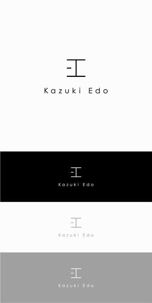 designdesign (designdesign)さんのアーティスト「Kazuki Edo」のロゴへの提案