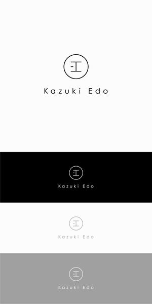 designdesign (designdesign)さんのアーティスト「Kazuki Edo」のロゴへの提案