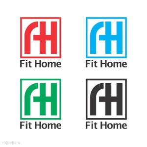 ロゴ研究所 (rogomaru)さんの「Fit Home、フィットホーム」のロゴ作成への提案