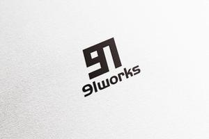 Ü design (ue_taro)さんのIT系スタートアップ企業「91works」のロゴへの提案