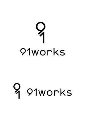 ing (ryoichi_design)さんのIT系スタートアップ企業「91works」のロゴへの提案