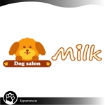 ki-to (ki-to)さんのトリミングショップ　Dog salon MILK の　ロゴへの提案