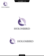 queuecat (queuecat)さんのジュエリー新会社「HOLOSBIRD」のロゴへの提案