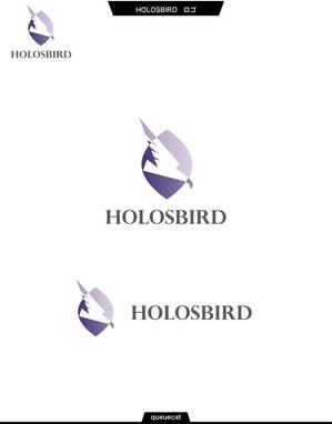 queuecat (queuecat)さんのジュエリー新会社「HOLOSBIRD」のロゴへの提案
