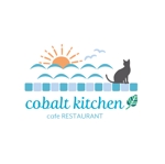 Leo Design Atelier (Tmk0817)さんの【商標登録なし】カフェレストラン「cobalt kitchen」のロゴ依頼への提案