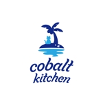kurumi82 (kurumi82)さんの【商標登録なし】カフェレストラン「cobalt kitchen」のロゴ依頼への提案