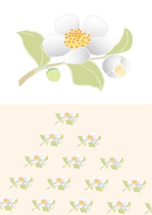 ＢＬＡＺＥ (blaze_seki)さんのお茶の花のデザインへの提案
