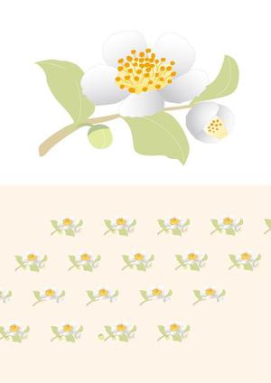 ＢＬＡＺＥ (blaze_seki)さんのお茶の花のデザインへの提案