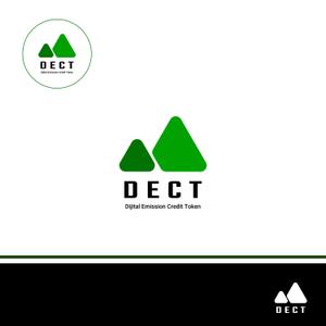 k-creation (hibiki_k)さんのデジタル二酸化炭素排出権プロジェクト「DECT」のロゴへの提案