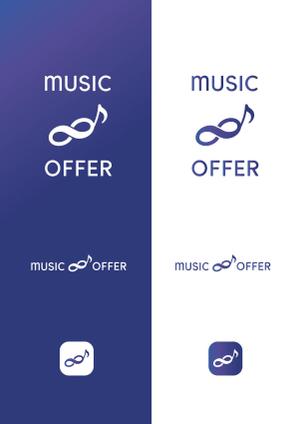 tukinowakka (tsukino-wakka)さんの音楽家が仕事を探すサイト　MUSIC∞OFFER　のロゴへの提案