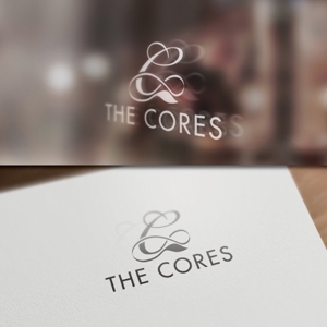 BKdesign (late_design)さんのラグジュアリー古着屋「THE  CORES」のロゴデザインへの提案