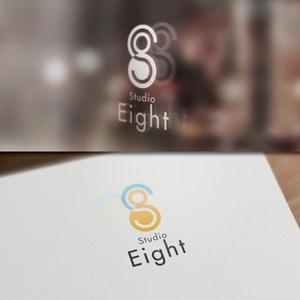 BKdesign (late_design)さんのフィットネスジム「 Studio Eight 」のロゴへの提案