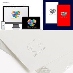 RETEN CREATIVE (tattsu0812)さんのオンラインカウンセリング「Close To You.」のロゴの作成への提案