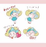 hakka (hakka)さんの2頭身の可愛らしい女の子のキャラクターへの提案