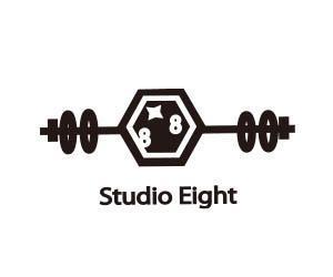 MINTO (smartc)さんのフィットネスジム「 Studio Eight 」のロゴへの提案