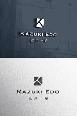 YOO GRAPH (fujiseyoo)さんのアーティスト「Kazuki Edo」のロゴへの提案