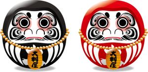 nougo (noguo3)さんの中古品の買取店「大判屋」だるまのイメージキャラクターへの提案
