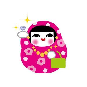marukei (marukei)さんの中古品の買取店「大判屋」だるまのイメージキャラクターへの提案