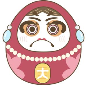 AKI (aki_3939)さんの中古品の買取店「大判屋」だるまのイメージキャラクターへの提案
