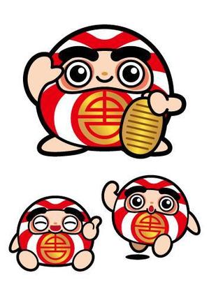 ヘブンイラストレーションズ (heavenillust)さんの中古品の買取店「大判屋」だるまのイメージキャラクターへの提案