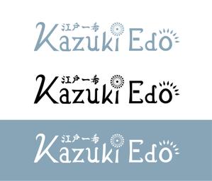 d-ta910n (ta910n)さんのアーティスト「Kazuki Edo」のロゴへの提案