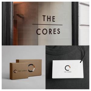 M design (magpie-design)さんのラグジュアリー古着屋「THE  CORES」のロゴデザインへの提案