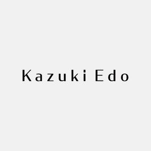 alne-cat (alne-cat)さんのアーティスト「Kazuki Edo」のロゴへの提案