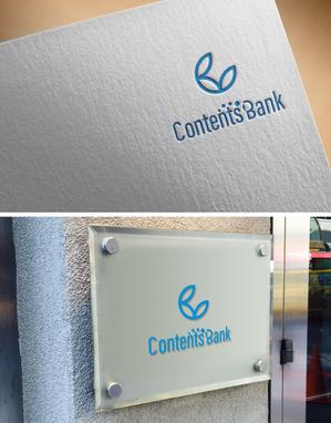 清水　貴史 (smirk777)さんの著作権サービス「Contents Bank」のロゴへの提案