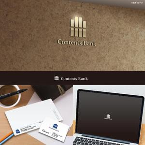 chikonotochan (chikonotochan)さんの著作権サービス「Contents Bank」のロゴへの提案