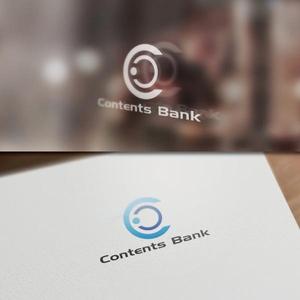 BKdesign (late_design)さんの著作権サービス「Contents Bank」のロゴへの提案