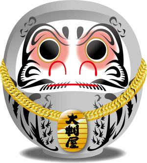nougo (noguo3)さんの中古品の買取店「大判屋」だるまのイメージキャラクターへの提案