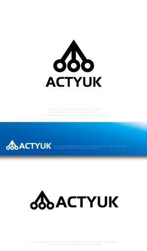 魔法スタジオ (mahou-phot)さんのネットショップ　「ACTYUK」（アクチューク）のブランドロゴへの提案