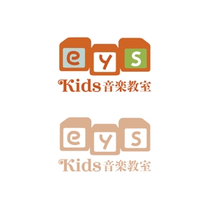 FRUITS LABO (FRUITSLABO2)さんのEYS-Kids音楽教室のロゴへの提案
