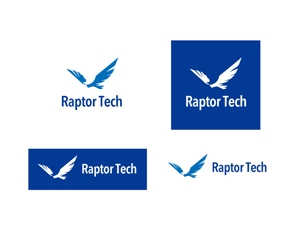 tukasagumiさんの名刺や表札、ウェブサイトにて使用する個人事業主事務所「Raptor Tech」のロゴへの提案