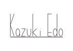 bonch (bonchu)さんのアーティスト「Kazuki Edo」のロゴへの提案