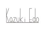 bonch (bonchu)さんのアーティスト「Kazuki Edo」のロゴへの提案