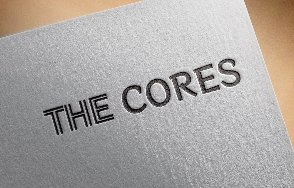ラグジュアリー古着屋「THE  CORES」のロゴデザイン