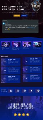 あすみ (ussavvv)さんのesports teamのwebサイトリニューアルへの提案