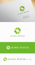 tonica (Tonica01)さんの他社業務に携る「株式会社GLOBAL PLUS 65」のロゴ作成への提案